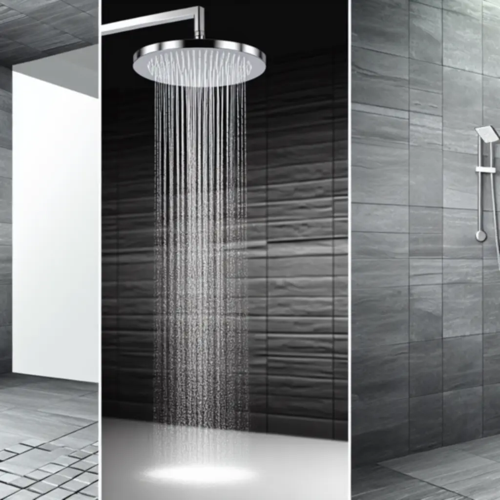 Luxus termosztátos esőztető zuhanyfej