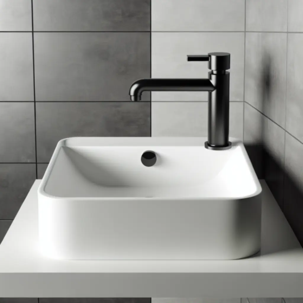 Minimalista mosdócsaptelep design