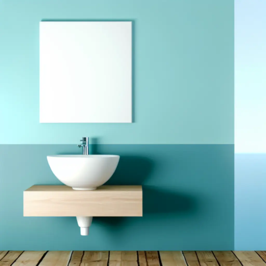 Minimalista fehér kerámia mosdó