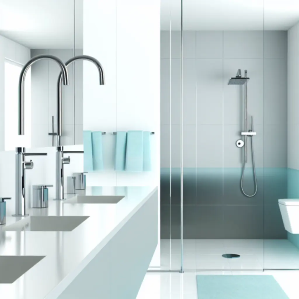 Modern bathroom interior design