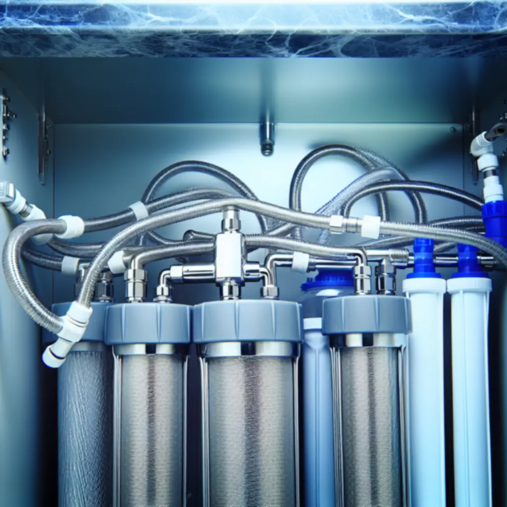 Fejlett vízszűrő rendszer egység